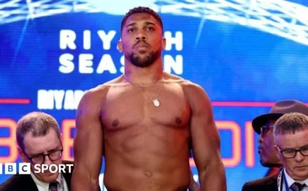 Joshua Makes Weight for Paul Fight; Undercard Announced