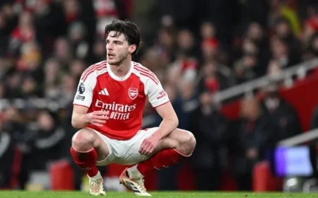 Arteta Updates on Rice, Trossard, and Saliba’s Fitness Ahead of Match