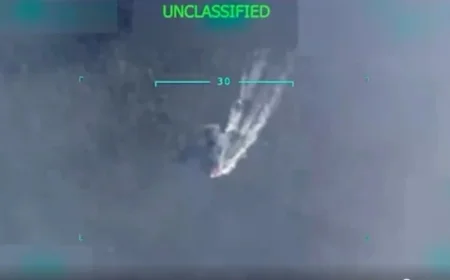 U.S. Military Kills Boat Survivors Clinging to Wreckage for 45 Minutes