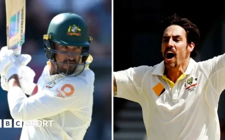 Starc Shatters England’s Hopes with ‘Johnson-like’ Performance