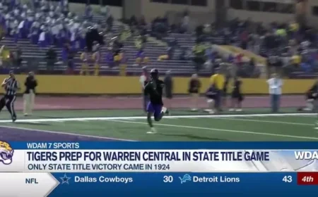 Hattiesburg Pursues Class 6A Football State Title for Second Year Running