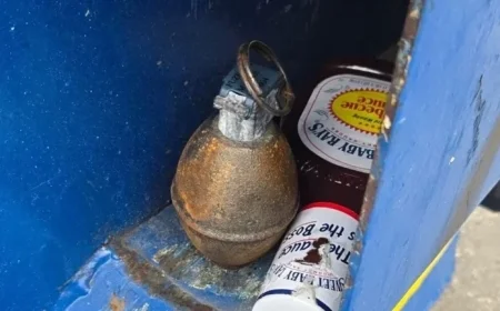 Practice Grenade Mistaken as Suspicious Device Near Marie Calendars