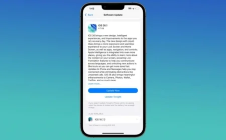 Apple Urges iPhone Users on iOS 18 to Upgrade to iOS 26