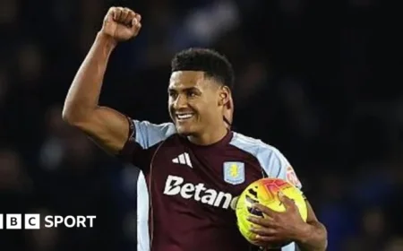 Aston Villa Triumph 4-3 Over Brighton with Watkins’ Double in Premier League Clash