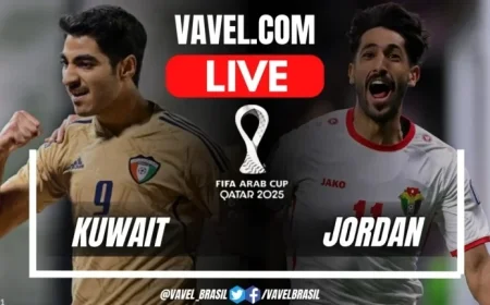 Kuwait’s Al Sulaiman Scores in 3-1 Match Against Jordan