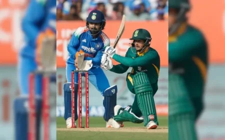 Quinton De Kock Matches Tendulkar, Sharma’s Record with Century Against India