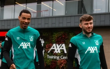 Liverpool Reveals Official Line-up Against Leeds United