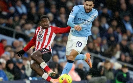 Cherki’s Rabona Assist to Foden Shines as Man City Dominates