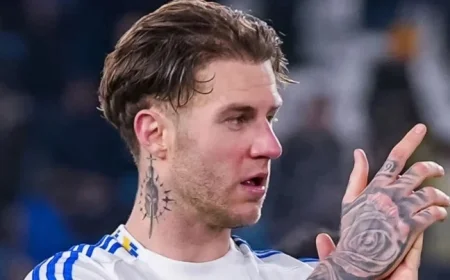 Rodon Reaches 100 Consecutive Games with Leeds United