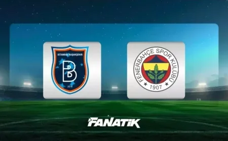 Live: Başakşehir vs Fenerbahçe – Lineups, Score, and Stats