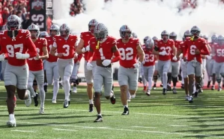 Ohio State and Indiana Battle for Big Ten Title in Top-Ranked Showdown