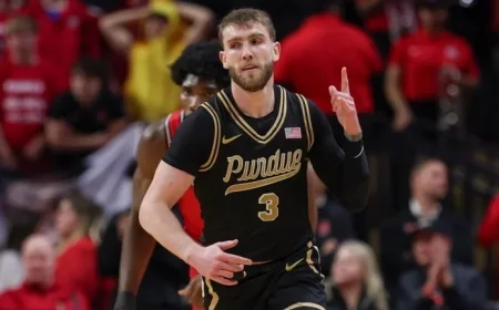 Rutgers Coach Pikiell Praises Purdue’s Braden Smith as Exceptional Talent