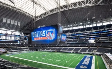 FIFA Reveals World Cup Match Schedule at AT&T Stadium