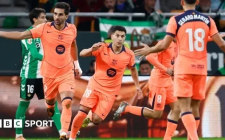 Real Betis vs Barcelona Live: La Liga Score, Stats & Updates