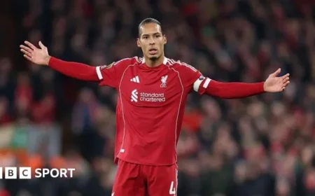 Virgil van Dijk Battles Decline: Liverpool News Update