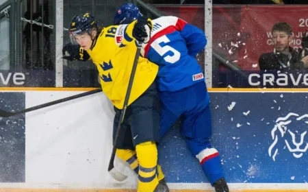 Sweden Unveils Roster for World Junior Hockey Championship