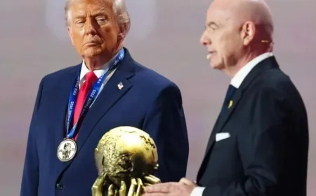 Trump Wins Inaugural FIFA Peace Prize