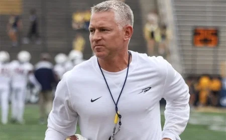 Toledo Coach Jason Candle Departs for UConn Football Program