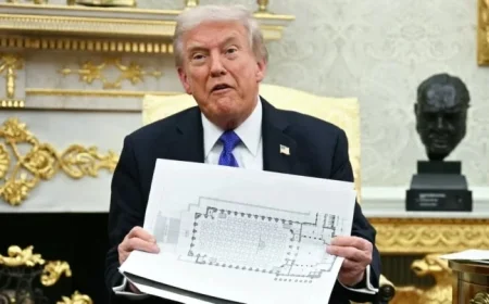 Trump Clashes with Kaitlin Collins Over Ballroom Cost Increase