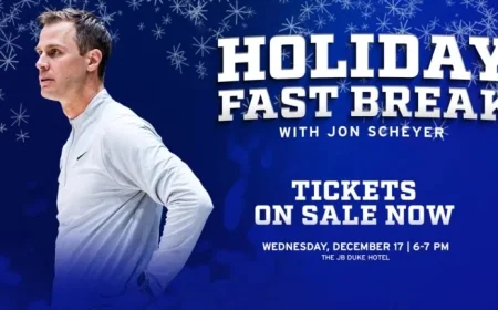 Holiday Edition of ‘The Fast Break with Jon Scheyer’ Unveiled