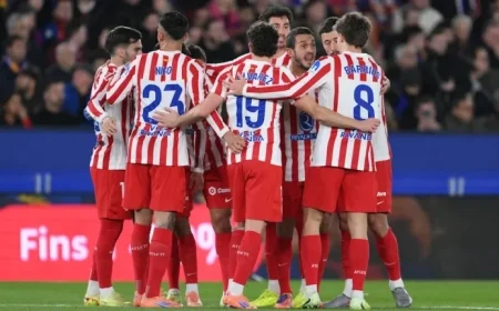 Atlético de Madrid’s Predicted Starting Lineup Against Athletic Club