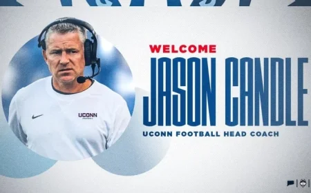 UConn Appoints Jason Candle as Head Football Coach