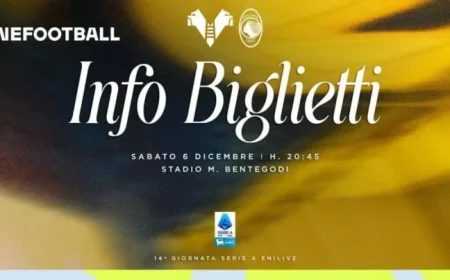 Serie A 2025/26: Verona vs Atalanta Ticket Sales and Pass Collection