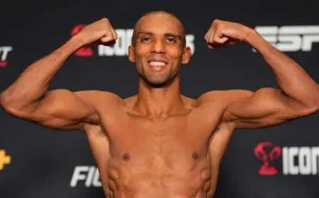 Edson Barboza Reflects on UFC 323 Featherweight Move Despite Health Struggles