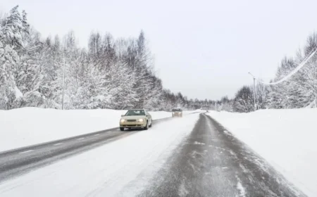Morning Travel Disrupted by Snow and Blowing Conditions