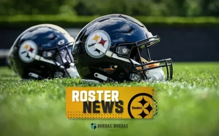 Steelers Promote Two Players for Ravens Matchup