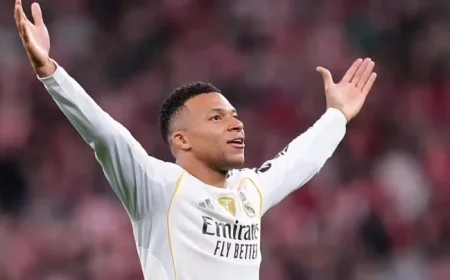 Mbappé Nears Record, Just Five Goals Behind Ronaldo’s 2013 Milestone