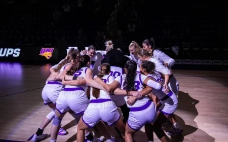 UNI Women’s Basketball Secures Historic Win Against Toledo