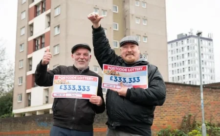 Tower Residents Celebrate Collective £1M Lottery Win