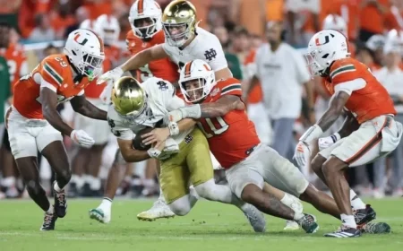 Notre Dame vs. Miami: Which Team Faces CFP Selection Sunday Pressure?
