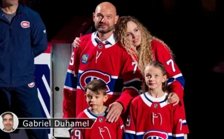Canadiens Celebrate Markov with Special Pregame Ceremony