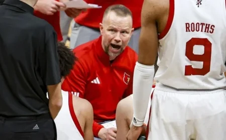 No. 6 Louisville Triumphs Over No. 17 Indiana 87-78 in Intense Matchup