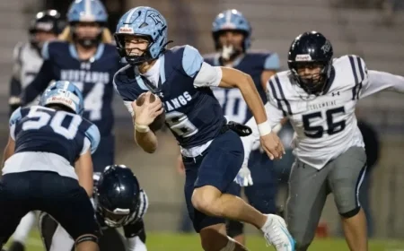Zeke Andrews Leads Ralston Valley to First State Football Title Game