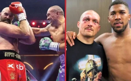 Oleksandr Usyk Vows to Help Anthony Joshua Defeat Tyson Fury