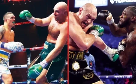 Tyson Fury Evaluates Usyk, Wilder Power as Usyk Offers Title Bout