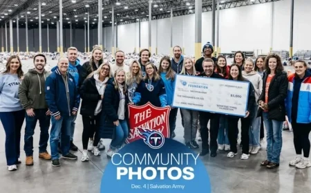 Gallagher and Salvation Army Unite for Titans Together Initiative