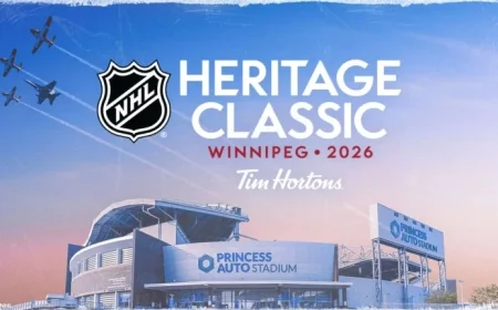 Tim Hortons NHL Heritage Classic™ Returns to Winnipeg October 2026