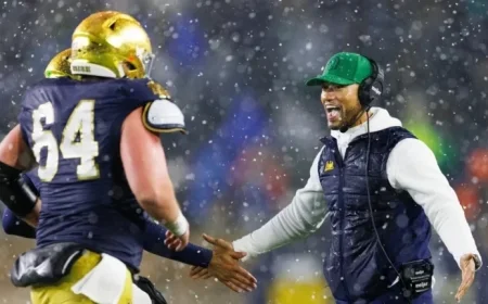 Marcus Freeman Advocates for Notre Dame as Top CFP Contender