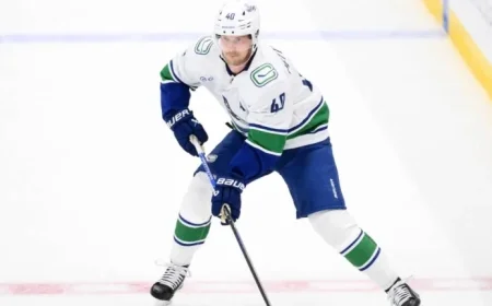Canucks’ Elias Pettersson Sidelined by Upper-Body Injury Against Wild