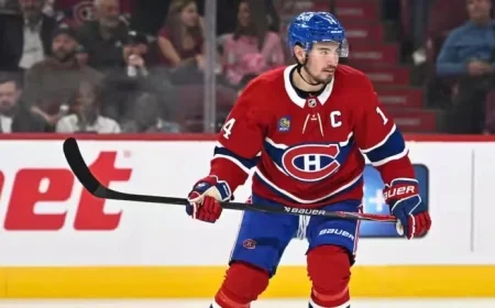 Nick Suzuki Leads the Race for the Selke Trophy