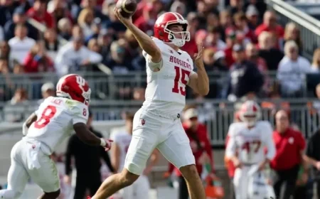 Indiana QB Fernando Mendoza Claims Top Big Ten Offensive Honors