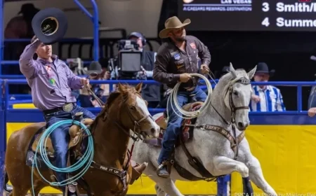 Underdogs Triumph, Upsetting Round 1 of 2025 NFR Team Roping