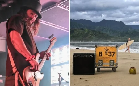 Jason Momoa Finds and Uses Long-Lost Beach Boys Amp for New Album