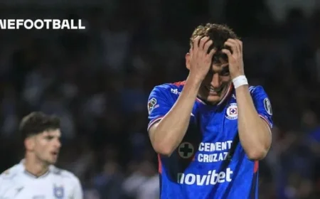 Chiquete Orozco Suffers Distressing Injury in Cruz Azul Match