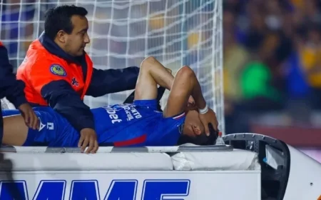 Cruz Azul’s Jesús Orozco Chiquete Suffers Severe Injury