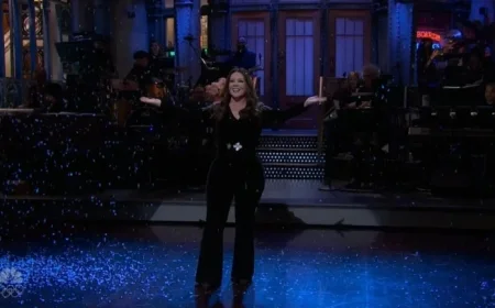 Melissa McCarthy Braved a Snowstorm on Saturday Night Live